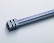 Aluminiumvorhang Rod Durable der Stärke-0.8mm der Gardinenstange-4.5m